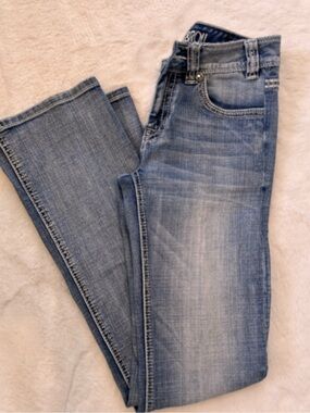 Rock&Roll Cowgirl Women's Light Wash Blue Jeans 26/34